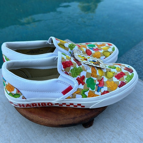 Vans & Haribo Goldbears 100th Anniversary Celebration Sneakers Size 9 - Picture 5 of 16